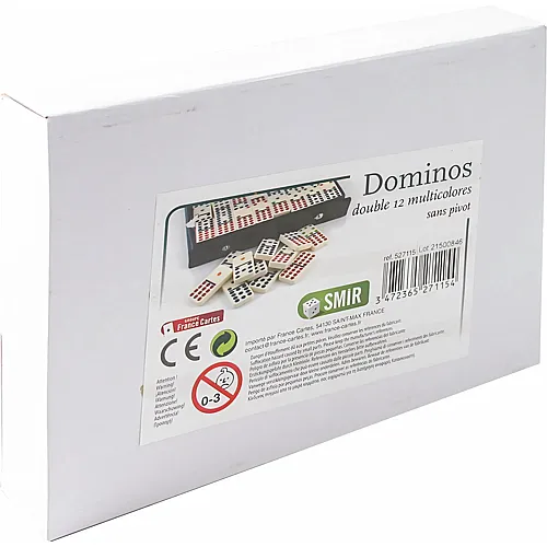 Cartamundi Dominos Double 12 1R Harz Pvckoffer