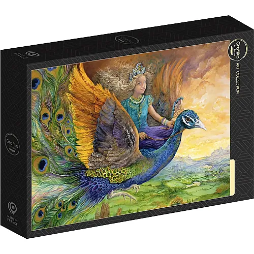 Grafika Puzzle Art Collection Jos�phine Wall Peacock Princess - 1000 Teile
