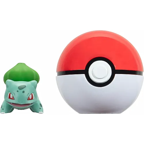 Clip N Go Bulbasaur mit Pok�ball