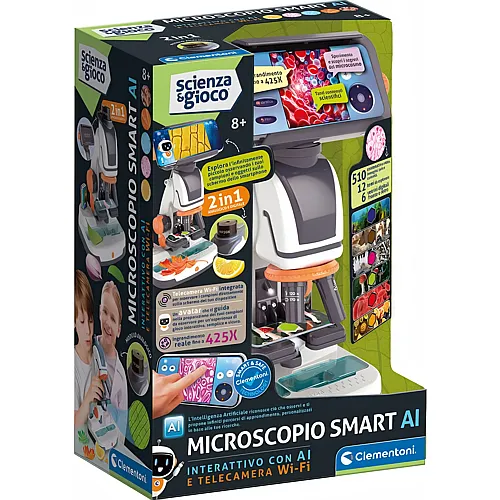 Microscopio Smart AI - Italiano