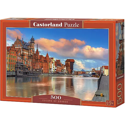 Castorland Puzzle Die Farben Danzigs - 500 Teile