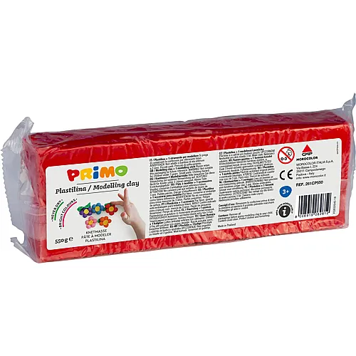 Primo Knetmasse Rot - 550 g