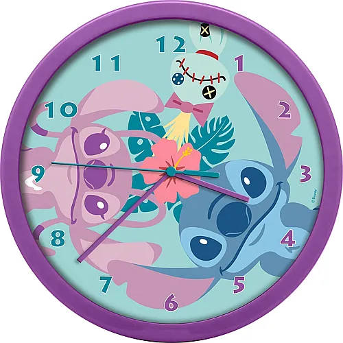 Kids Licensing Lilo & Stitch Stitch Wanduhr (25cm)