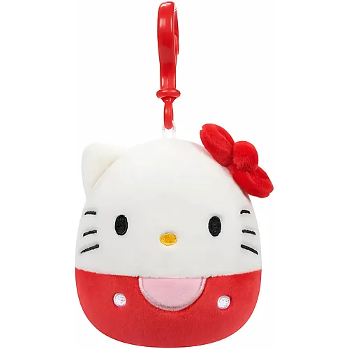 Squishmallows Sanrio Little Plush Clip On - Hello Kitty