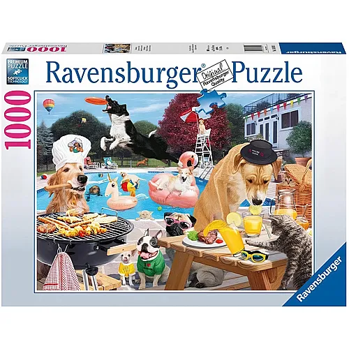 Hundetage des Sommers - 1000 Teile