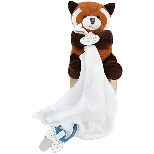 Doudou et Compagnie Unicef Roter Panda Schmusetuch (12cm)
