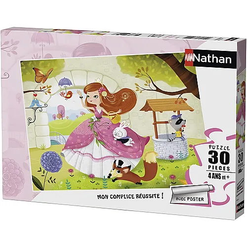 Nathan Puzzle Prinzessin - 30 Teile