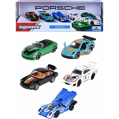 Porsche Motorsport 5er-Geschenkset