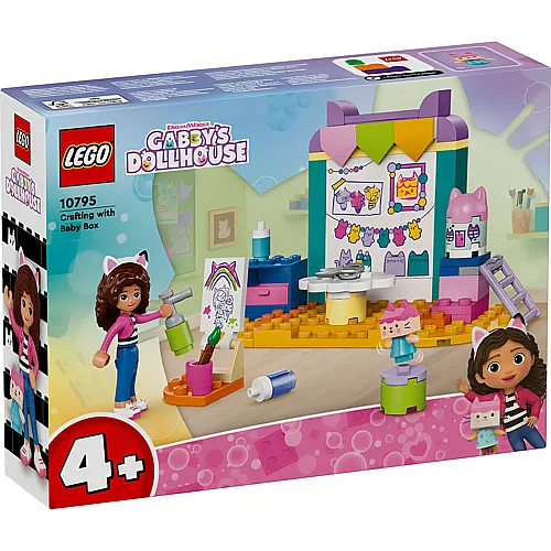 LEGO Gabby's Dollhouse Bastelspass mit Baby Box (10795)