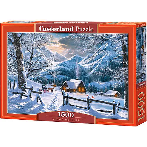Castorland Puzzle Snowy Morning (1500Teile)