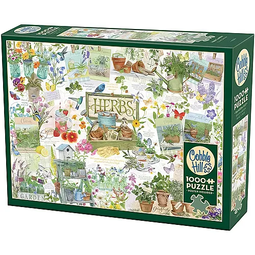 Cobble Hill Puzzle Kr�utergarten - 1000 Teile
