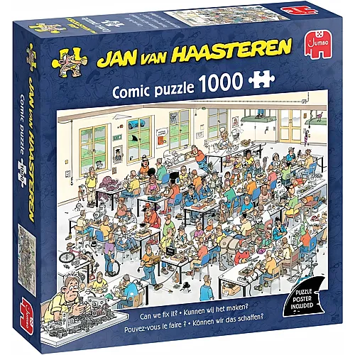 Jumbo Puzzle Jan van Haasteren K�nnen wir es reparieren? (1000Teile)