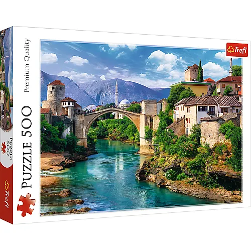 Trefl Old Bridge in Mostar, Bosnia and Herzegovina - 500 Teile