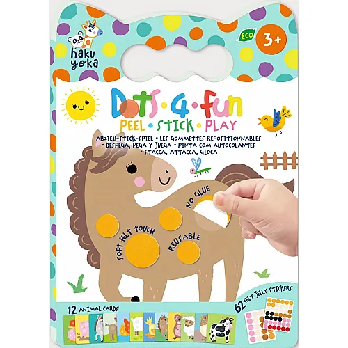 Hakuyoka Abzieh-Stick-Spiel Bauernhof