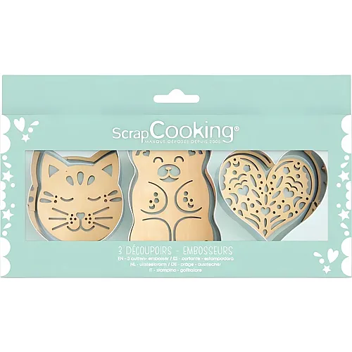 ScrapCooking Set Ausstecher + Pr�ger