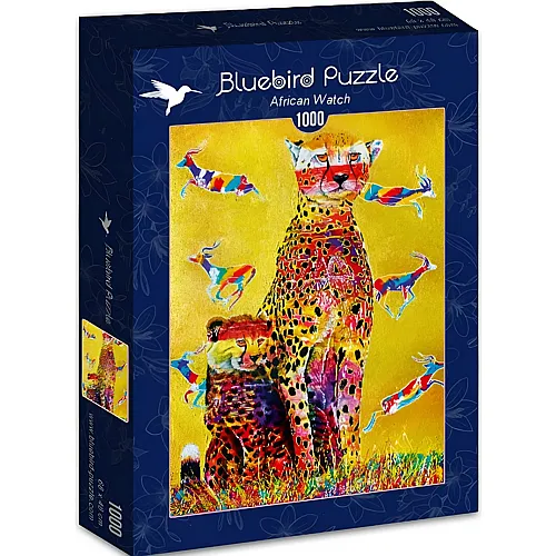 Bluebird Puzzle African Watch - 1000 Teile