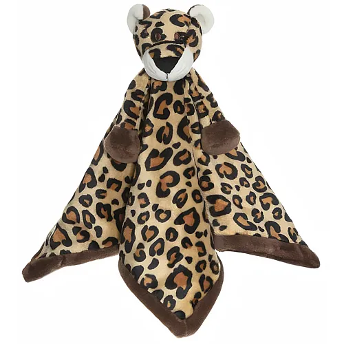 Teddykompaniet Diinglisar Schmusetuch Leopard - 35 cm
