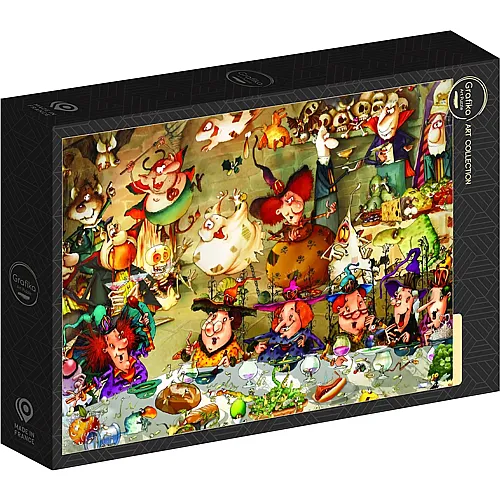 Grafika Puzzle Art Collection Fran�ois Ruyer Essen unter Hexen - 1000 Teile