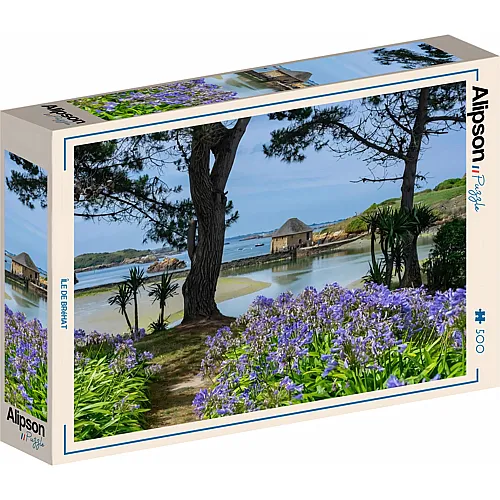 Alipson Puzzle �le de Br�hat - 500 Teile