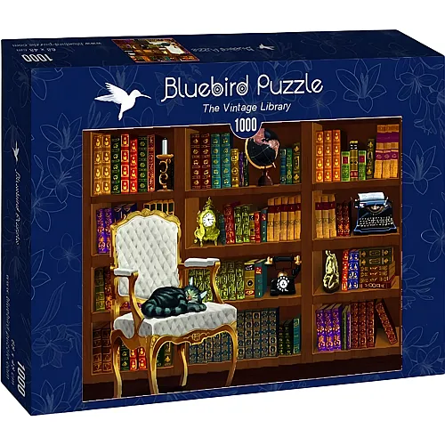 Bluebird Puzzle The Vintage Library - 1000 Teile
