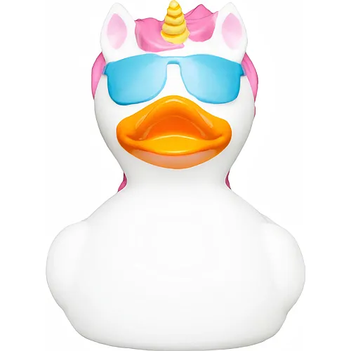 Lilalu Badeente Cooles Einhorn 7.5 x 8.5cm