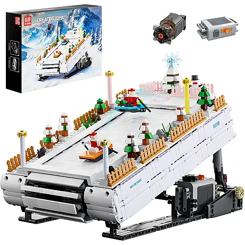 Mould King Creative Idea Skipiste Winterabenteuer 10158