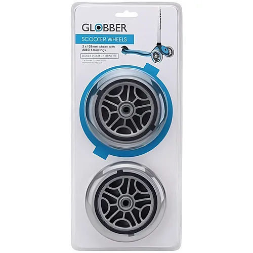 Globber Wheel Set 121mm Grau