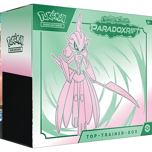 Pok�mon TCG Karmesin & Purpur Pok�mon Top-Trainer-Box Paradoxrift: Eisenkrieger - Deutsch