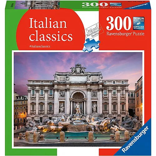 Ravensburger Puzzle Fontana di Trevi - Italian Classics - 300 Teile