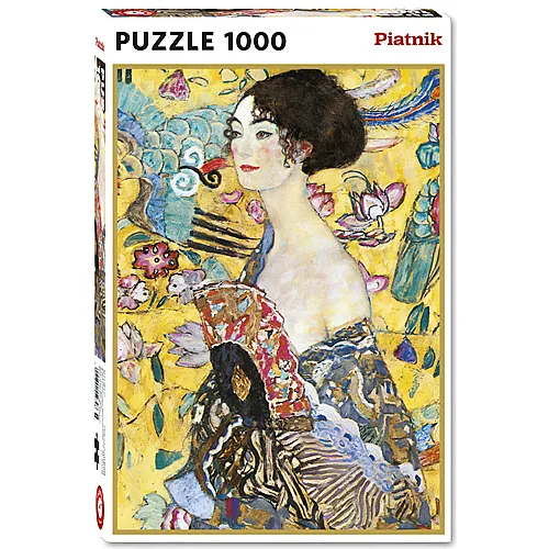 Piatnik Puzzle Klimt - Dame mit Fcher (1000Teile)
