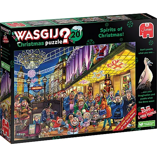WASGIJ Die Geister von Weihnachten - 1000 Teile