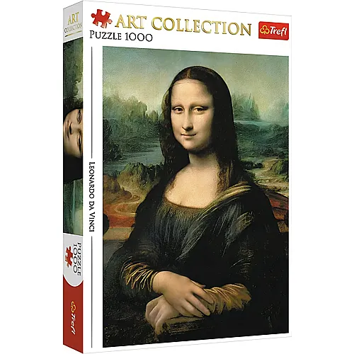 Trefl Puzzle Art Collection Mona Lisa, Leonardo da Vinci (1000Teile)