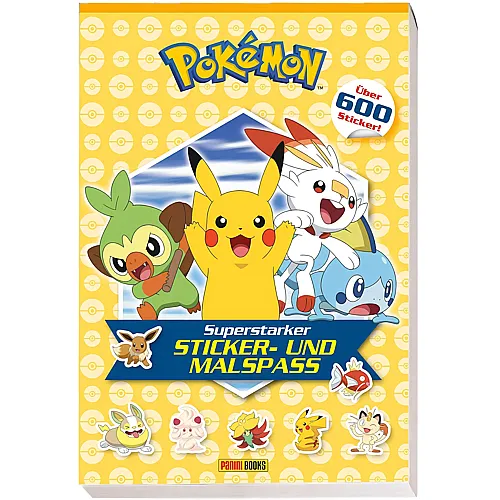 Superstarker Sticker- und Malspass
