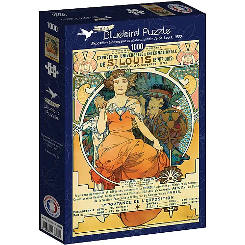 Exposition Universelle et Internationale de St. Louis, 1903 1000Teile