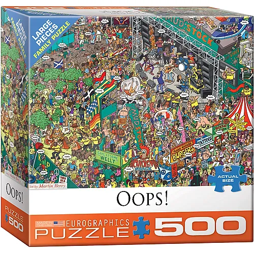 Eurographics Puzzle Oops! - 500 Teile