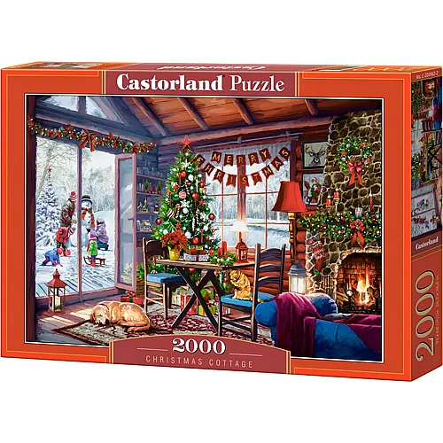 Castorland Puzzle Weihnachtsh�uschen (2000Teile)
