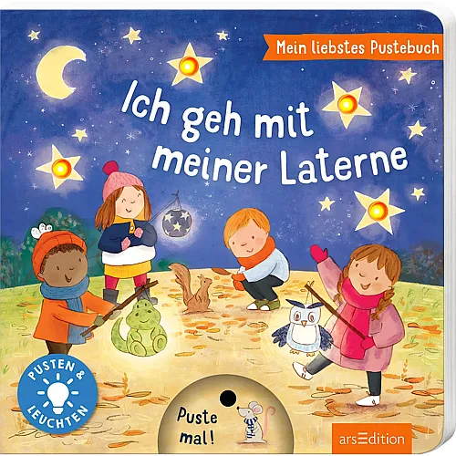 ars Edition Pustebuch: Ich geh mit meiner Laterne
