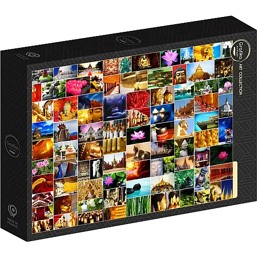 Grafika Puzzle Art Collection Collage Zen (500Teile)