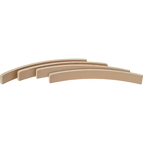 Philos Spielkartenhalter aus Holz - 4er Set - 35 cm
