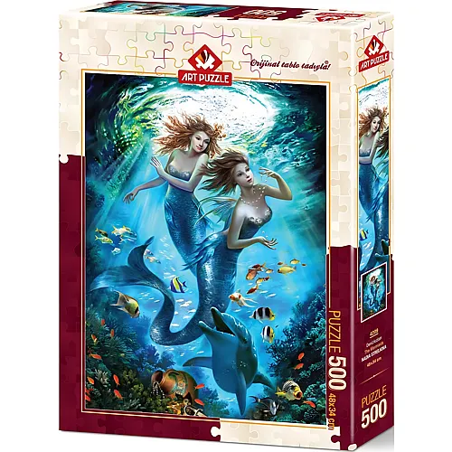 Art Puzzle Meerjungfrauen - 500 Teile