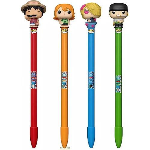 Funko Pen Toppers One Piece Display - 16 Teile