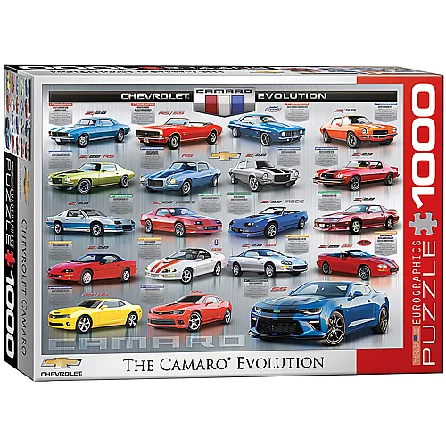 Eurographics Puzzle Chevrolet The Camaro Evolution (1000Teile)