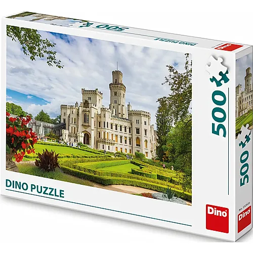 Malerisches Schloss Hlubok - Tschechische Republik 500Teile