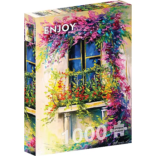 Enjoy Puzzle Blooming Balcony - 1000 Teile