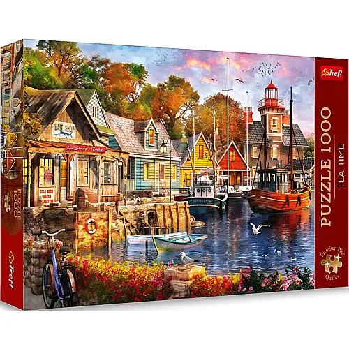 Hafen am Meer 1000Teile
