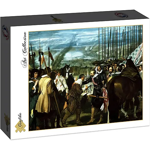 Grafika Puzzle Art Collection Diego V�lasquez: La Reddition de Breda, 1615 - 2000 Teile