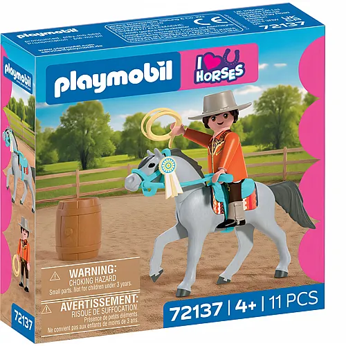 PLAYMOBIL I Love Horses Westernreiten 72137