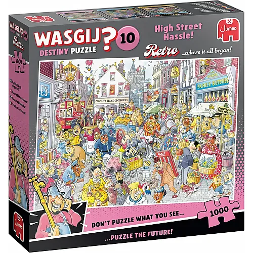 WASGIJ Destiny 10 - Chaos in der Einkaufsstrasse 1000Teile