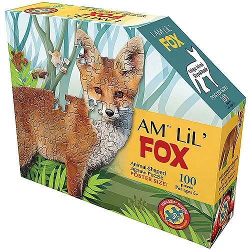 Madd Capp Puzzle I am Lil' Fox - 100 Teile