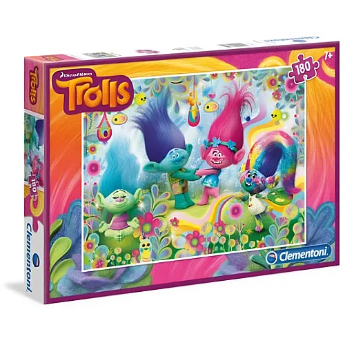 Clementoni Puzzle Trolls - 180 Teile
